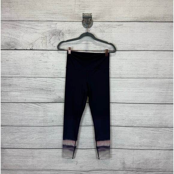 Athleta Women's Navy Gradient Elation 7/8 Tight Leggings Size XS - Picture 1 of 9